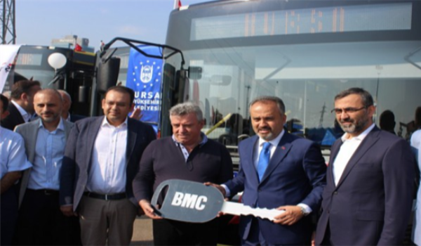 FSM Demirbaş Bursa'yı Otobüsleri İle Donatıyor